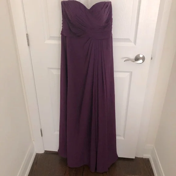 Azazie Bridesmaid dress, size 6 in Grape - Picture 1 of 3